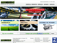 Tablet Screenshot of precision.com.br